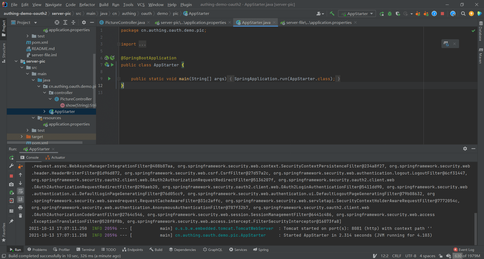 Spring Security Authing OAuth 2 0 Authing 