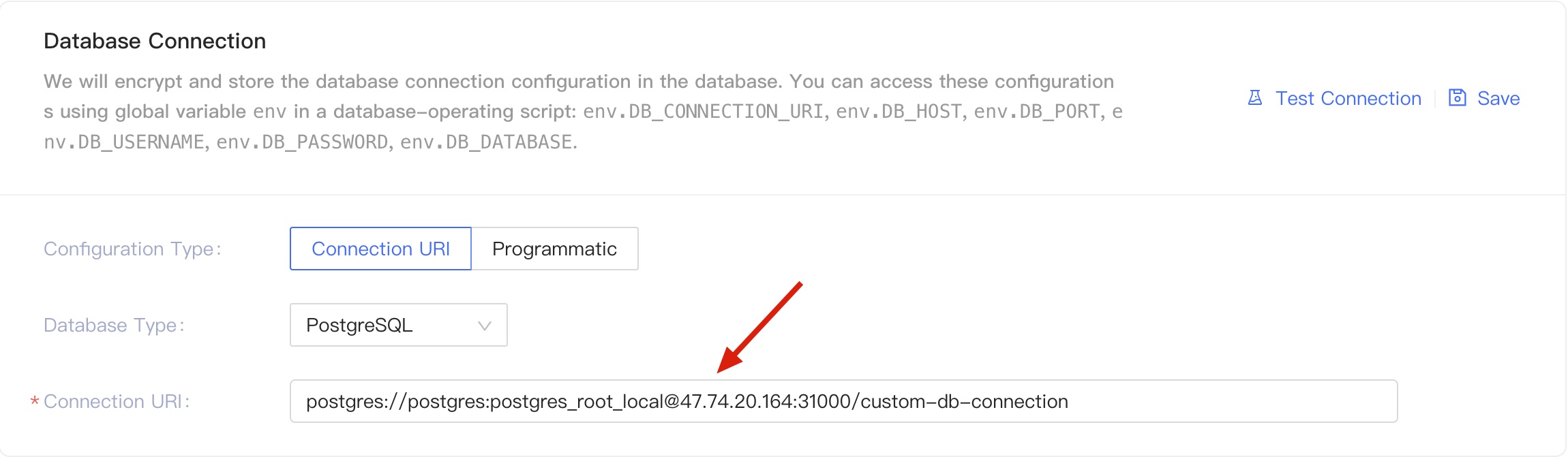 Setup Database Connection and Compile Scripts | Authing Docs