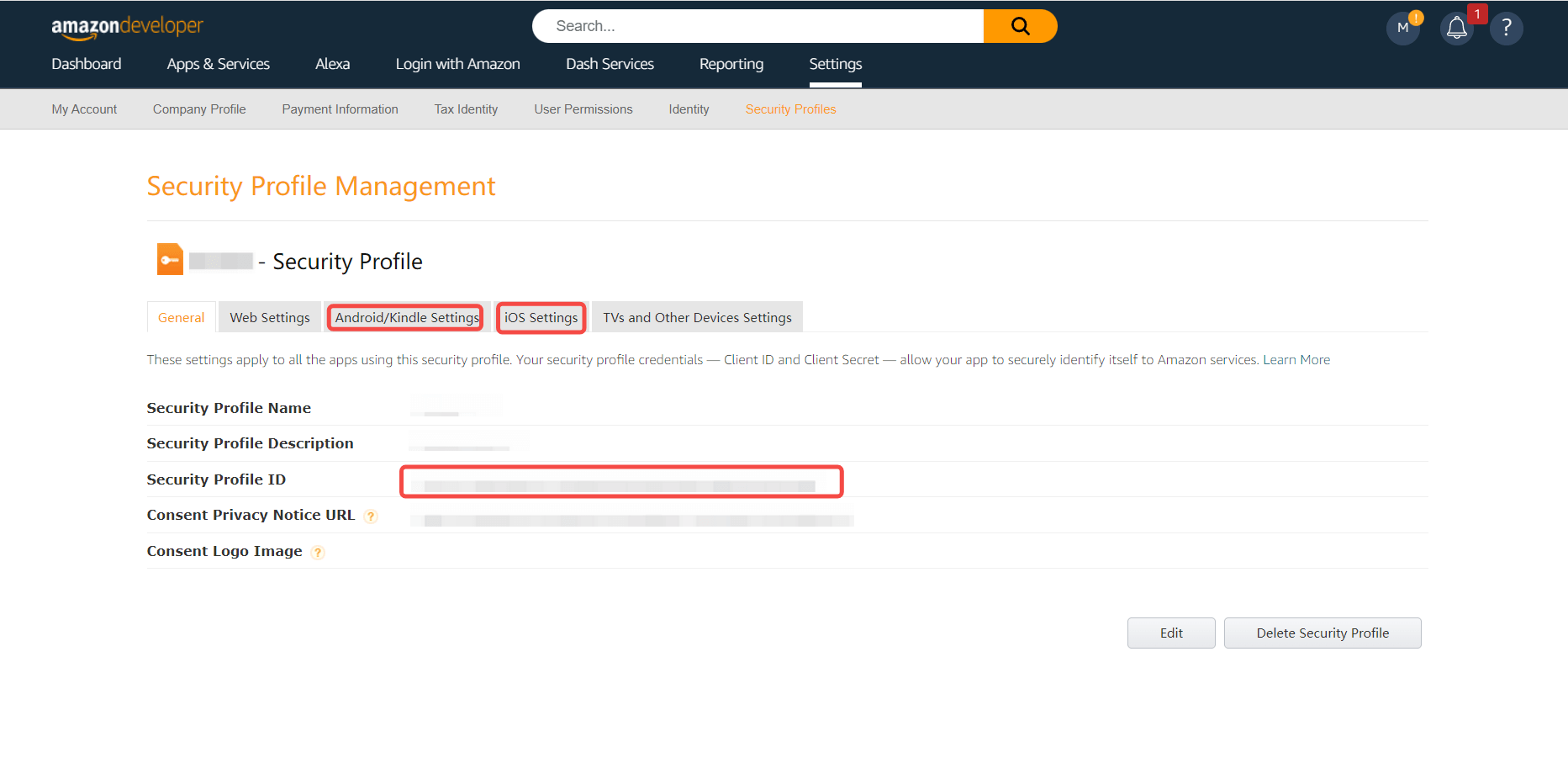 亚马逊移动端 | Authing 文档