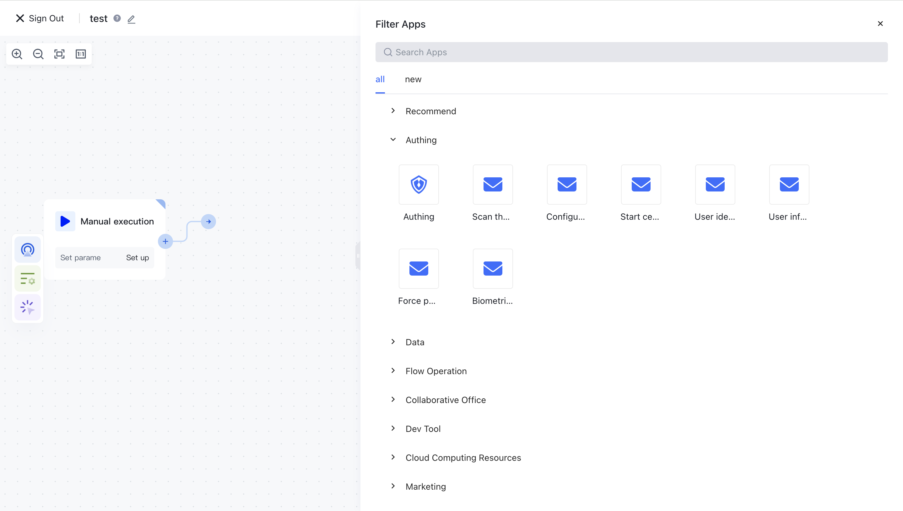 Add node | Authing Docs