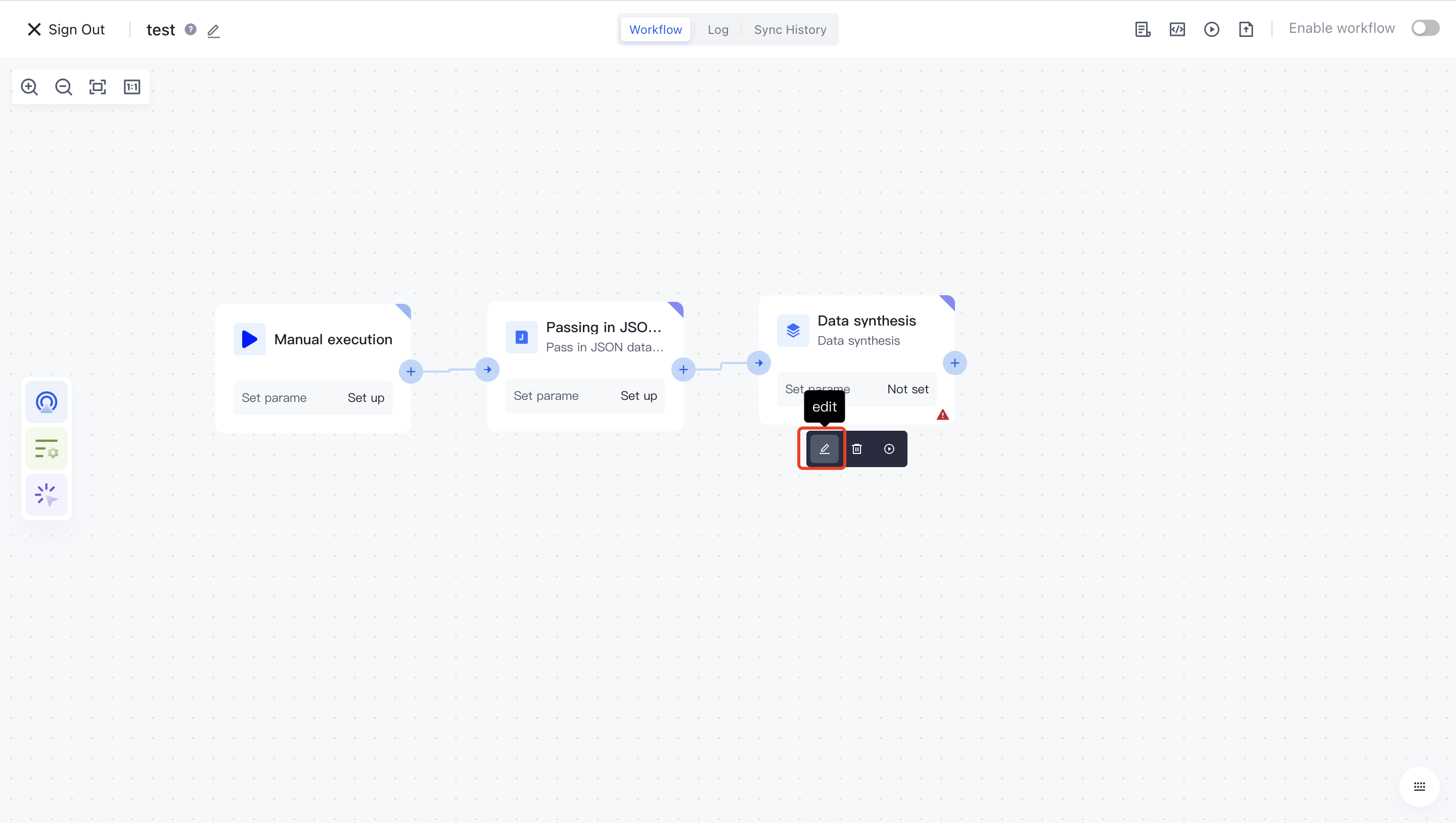 Dynamically assemble data for nodes | Authing Docs