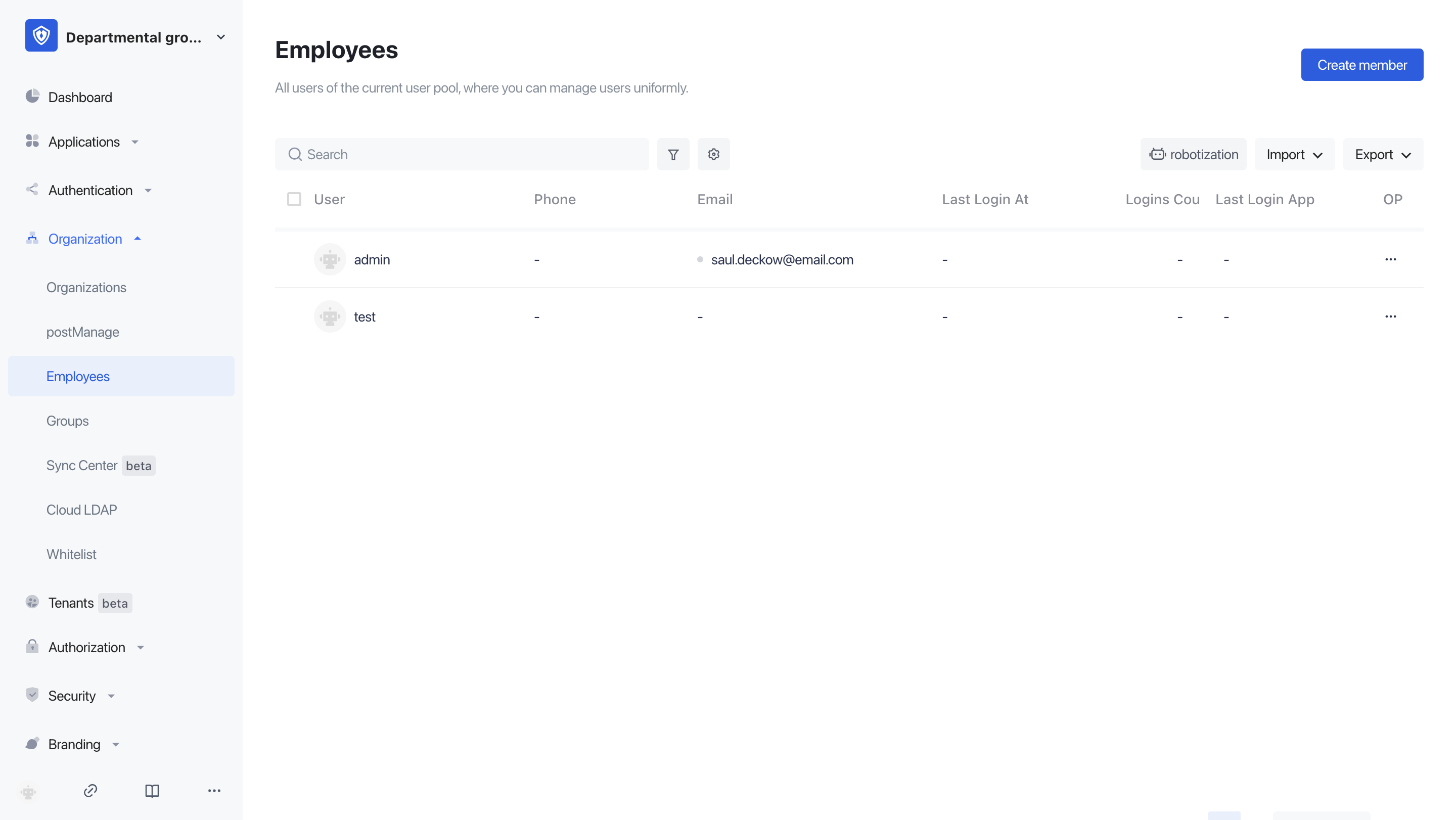 Write the first workflow | Authing Docs