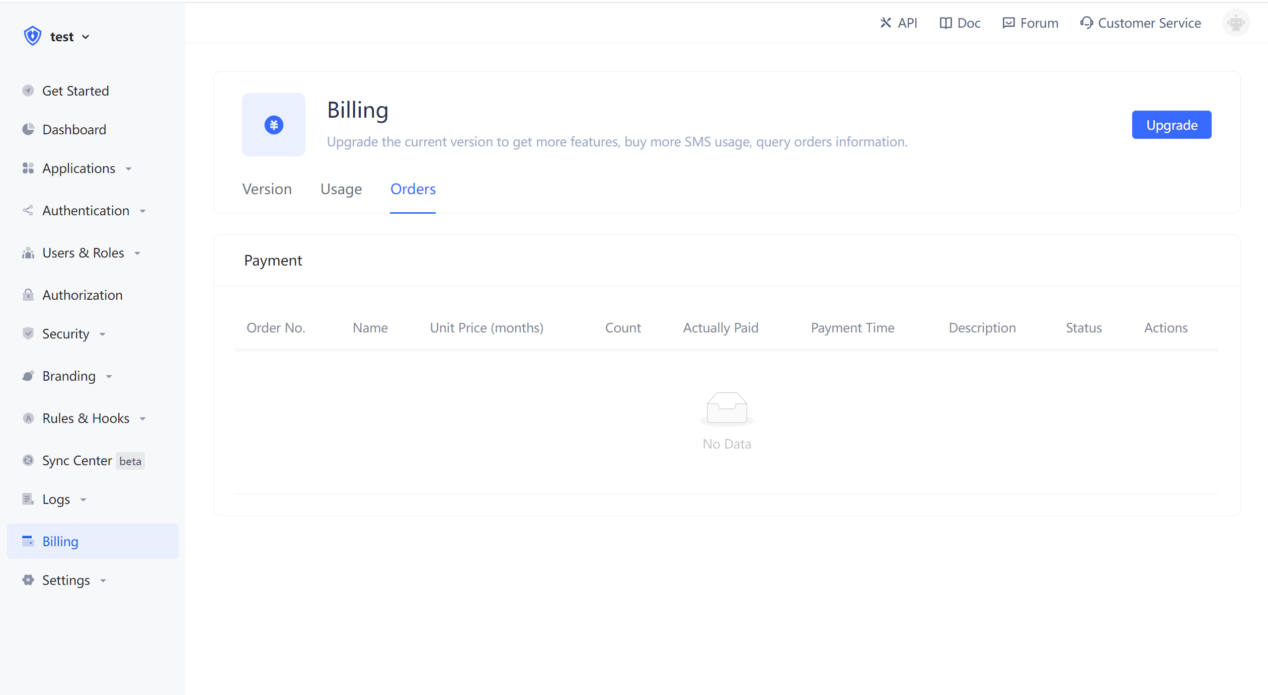 Console Overview | Authing Docs